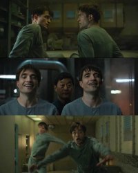 Mickey17 killing himself Meme Template