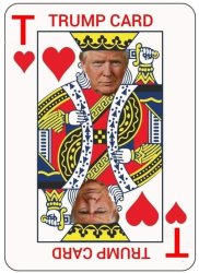 Trump Card Meme Template
