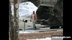 Garbage man Meme Template