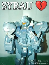 Gundam sybau Meme Template