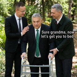 Orban Grandpa Meme Template