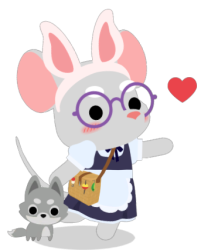 Alice Mousehead Kiss :3 Meme Template