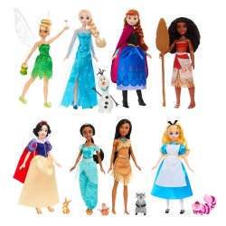 Disney Princess 100 Years of Wonder 8-Doll Set - Lucky Duck Toys Meme Template