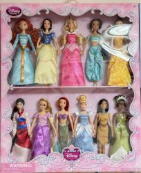Disney Character Classic Doll Gift Set Princess Ariel Rapunzel B Meme Template