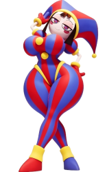 Sexy Pomni Meme Template