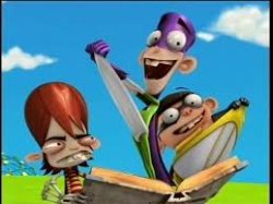 Fanboy and Chum Chum and Kyle Meme Template