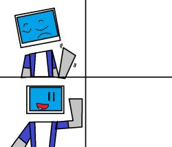 Pc Head Drake hotline Bling Meme Template