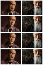 Kung-fu master and apprentice Meme Template