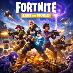 fortnite save the world Meme Template