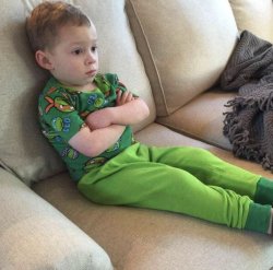 Crossed arms kid Meme Template