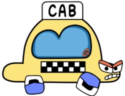 Angry Cab Meme Template