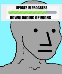 NPC Downloading Meme Template