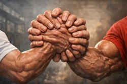 Epic HAIndshake Meme Meme Template