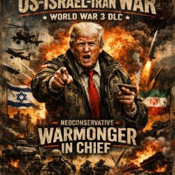 Donald Trump, Neoconservative Warmonger in Chief Meme Template