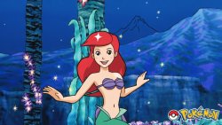 Ariel Pokemon Meme Template