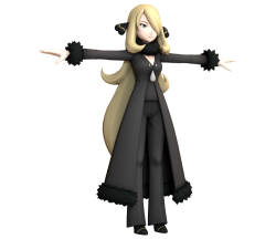 Cynthia T-POSE Meme Template