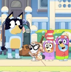 Bluey Bugalugs Meme Template