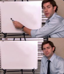 sad jim halpert Meme Template