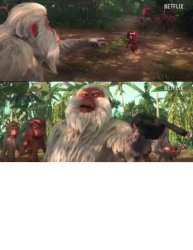 you don't belong here outsider blank end Meme Template