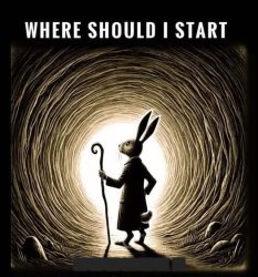 The rabbit hole Meme Template