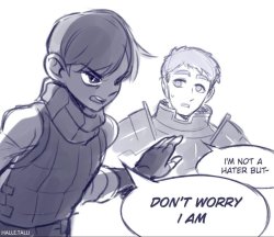 I'm not a hater but Meme Template