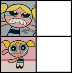 Bubbles Drake Meme Blank Meme Template