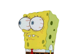 SpongeBob surprised reaction Meme Template