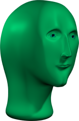 Green Meme Man Meme Template