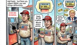 Gas Prices Through Republican Eyes Meme Template