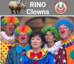 RINO Republican Clowns Meme Template