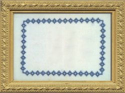 Cross Stitch Frame Meme Template