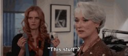 Miranda Priestley this stuff Meme Template