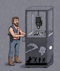 Chuck Norris Grim Reaper Meme Template