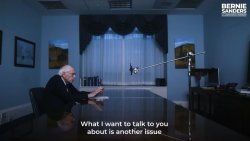 Bernie Sanders Claude AI Meme Template