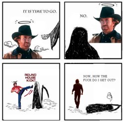 Chuck Norris Meme Template