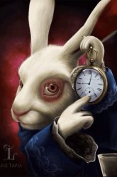 Rabbit with clock Meme Template