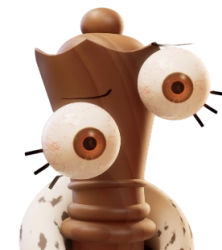 Closeup of Queenie's Face Meme Template