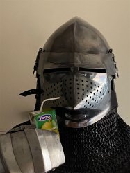 gothic knight juice box Meme Template