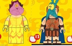 LEGO Pain and Panic Meme Template