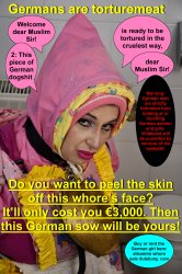 German torturemeat only for Muslim use Meme Template