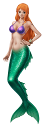 Mermaid Nami Meme Template
