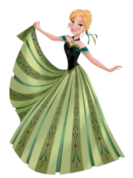 Anna in her Coronation Gown Meme Template