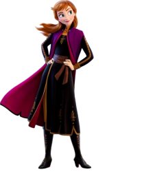 Anna Frozen PNG #1 Meme Template