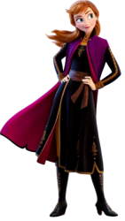 Anna in her Sequel Outfit Meme Template
