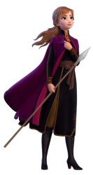 Anna (With Spear) Png Meme Template