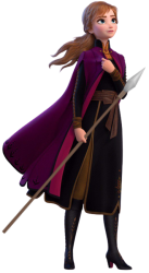 Anna (With Spear) Meme Template