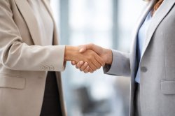 Women handshake Meme Template