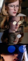 Scully glasses Meme Template