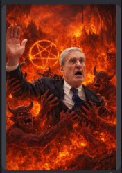 Mueller in Hell Meme Template