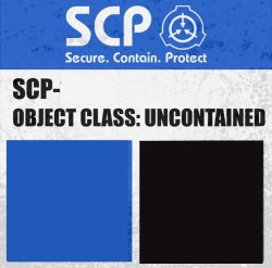 SCP uncontained label template Meme Template